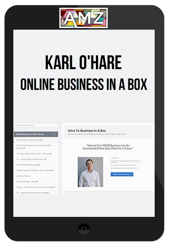 Karl O'Hare – Online Business In A Box