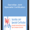 Sacroiliac Joint Specialist Certification