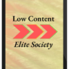 Matt Logan – Low Content Elite Society