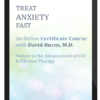 David Burns - Treat Anxiety Fast, Certificate Course