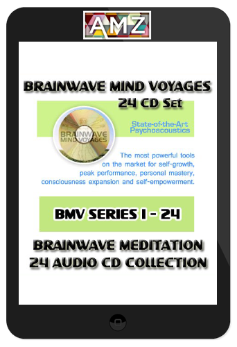 Brainwave Mind Voyages 24 CD Set: Brainwave Meditation Programs