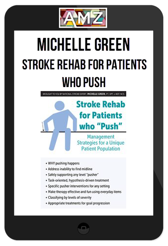 Michelle Green - Stroke Rehab for Patients who Push