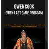 Owen Cook – Owen Last Game Program