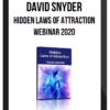 David Snyder – Hidden Laws of Attraction Webinar 2020