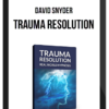 David Snyder – Trauma Resolution