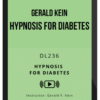 Gerald Kein – Hypnosis For Diabetes