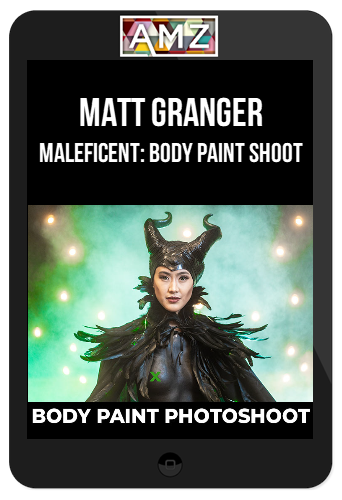 Matt Granger – Maleficent – Body Paint Shoot