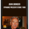 John Grinder – Dynamic Presentations 1986