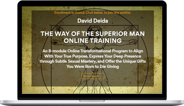David Deida – The Way of the Superior Man Online Program