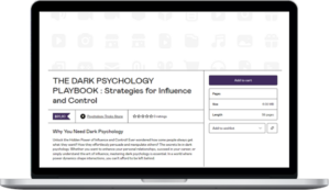 Psychology Tricks Store – The Dark Psychology Playbook Strategies For Influence And Control