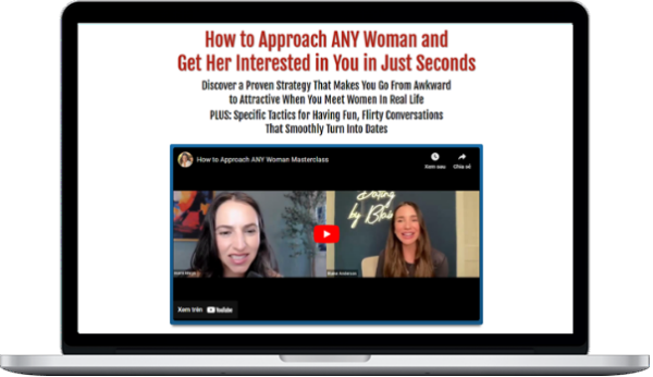 The Wing Girl Method – How To Approach Any Woman Masterclass