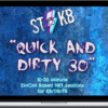 STKB “Quick and Dirty ” 30 EMOM based HIIT Sessions for KB/DB or FB