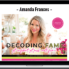 Amanda Frances – Decoding Fame – Next Level