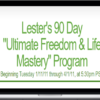 Release Technique – Lester’s 90 Day Launch to Freedom Program