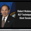 Robert Mcdonald – NLP Techniques & Oient Sessions
