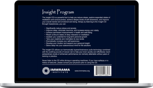 Immrama Institute – Infinity Program (Gentle Rain Version)