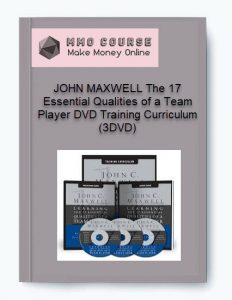 JOHN MAXWELL The 17 Essential Qualities of a Team Player DVD Training Curriculum 3DVD