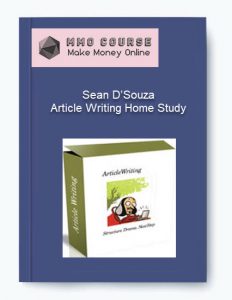 Sean D%E2%80%99Souza %E2%80%93 Article Writing Home Study