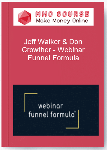 Jeff Walker Don Crowther %E2%80%93 Webinar Funnel Formula