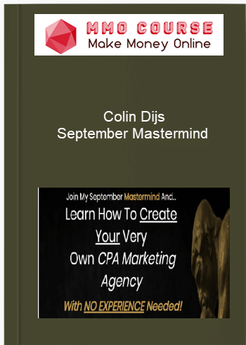 Colin Dijs %E2%80%93 September Mastermind