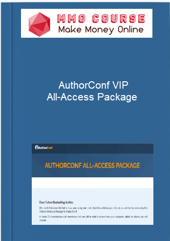 AuthorConf VIP All Access Package