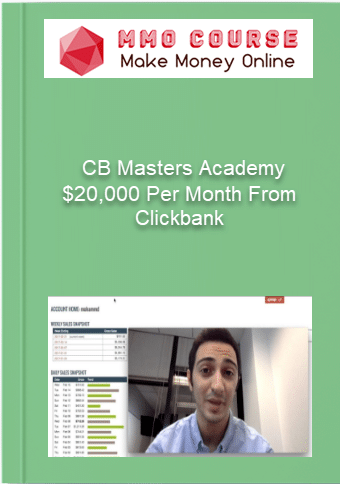CB Masters Academy %E2%80%93 20000 Per Month From Clickbank