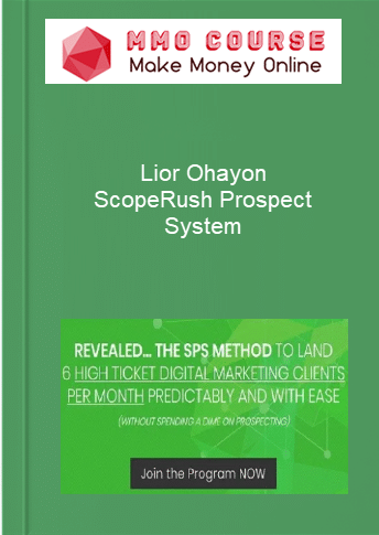Lior Ohayon %E2%80%93 ScopeRush Prospect System
