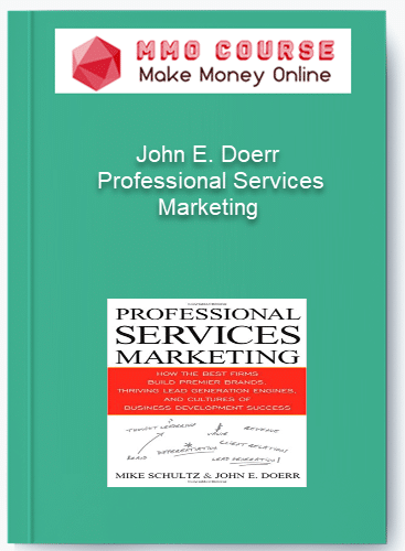 John E. Doerr %E2%80%93 Professional Services Marketing