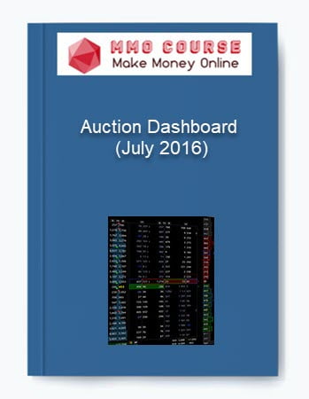 Auction Dashboard July 2016 1