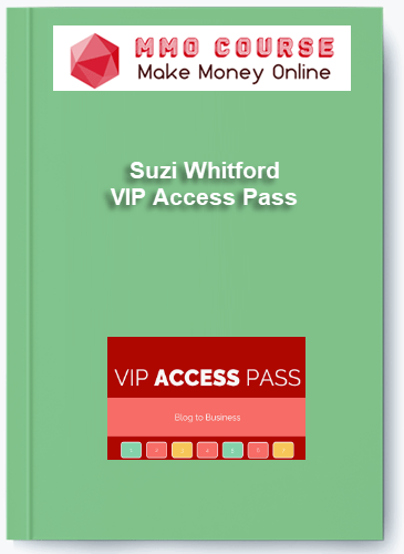 Suzi Whitford %E2%80%93 VIP Access Pass