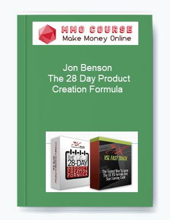 Jon Benson The 28 Day Product Creation Formula