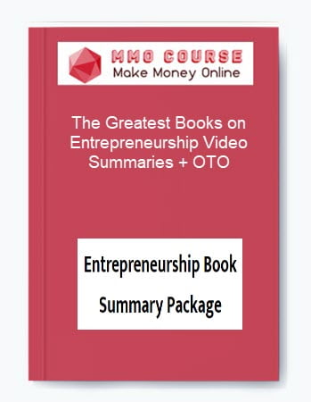The Greatest Books on Entrepreneurship Video Summaries OTO