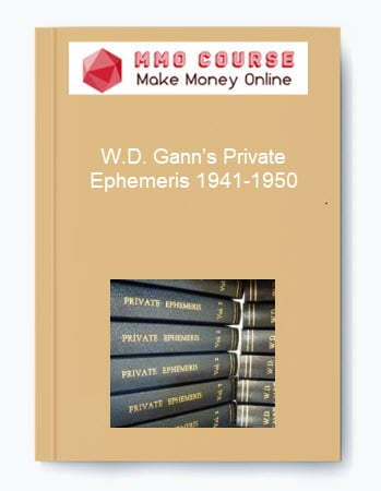 W.D. Ganns Private Ephemeris 1941 1950