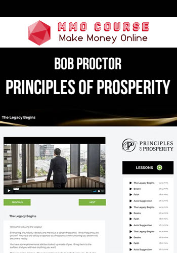 Bob Proctor – Principles of Prosperity