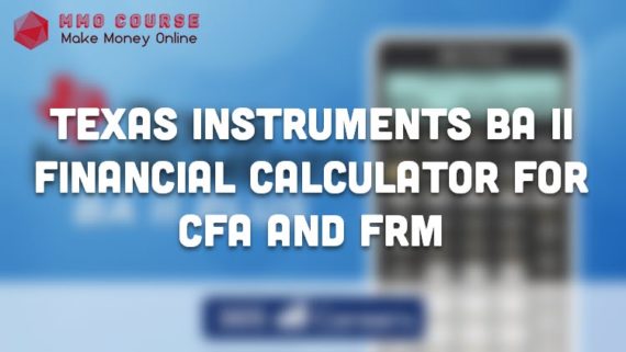 Texas Instruments BA II Financial Calculator for CFA and FRM