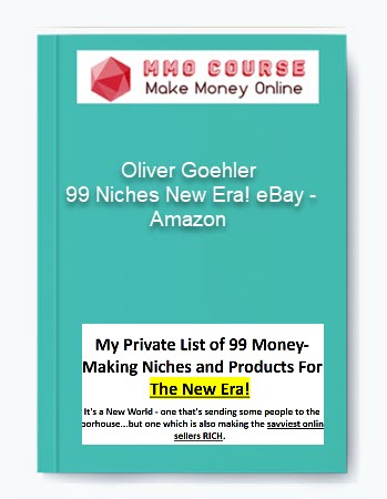 Oliver Goehler- 99 Niches New Era! eBay – Amazon
