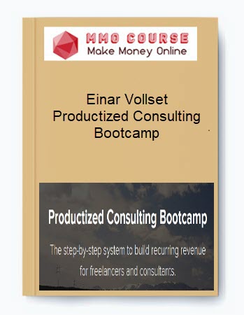 Einar Vollset – Productized Consulting Bootcamp