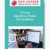 T3 Live – Algorithmic Rules of Trendlines