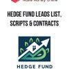 Hedge Fund Leads List, Scripts & Contracts