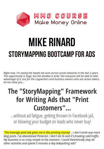 Mike Rinard – Storymapping Bootcamp For Ads