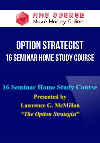 Option Strategist – 16 Seminar Home Study Course