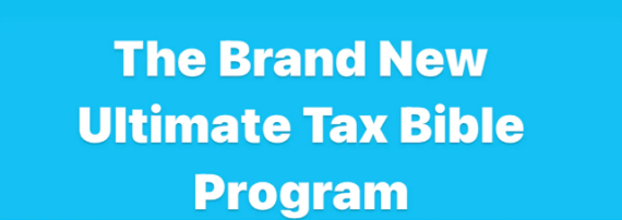 The Brand New Ultimate Tax Bible Program
