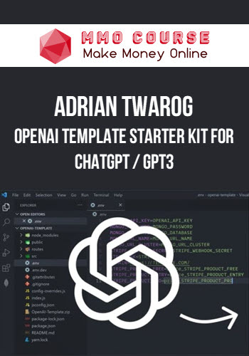 Adrian Twarog – OpenAI Template Starter Kit for ChatGPT / GPT3