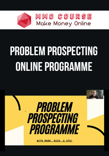 Problem Prospecting Online Programme