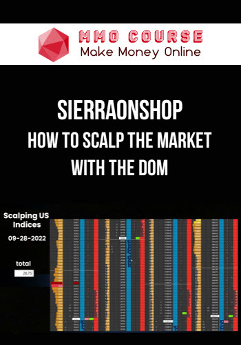 SierraOnShop – How to scalp the market with the DOM