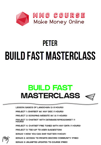 Peter – Build Fast Masterclass
