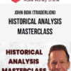 John Boik (TraderLion) – Historical Analysis Masterclass