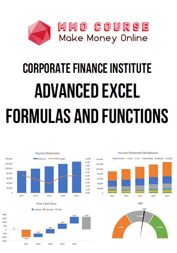 Corporate Finance Institute – Advanced Excel Formulas and Functions
