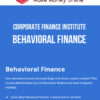 Corporate Finance Institute – Behavioral Finance