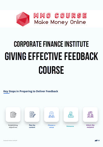 Corporate Finance Institute – Giving Effective Feedback Course